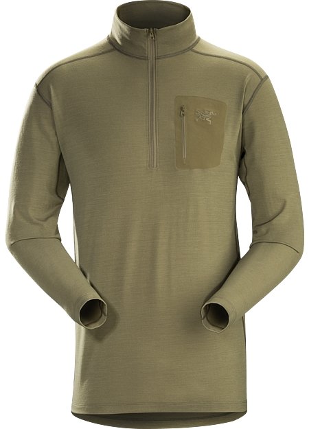 Arc&#39;teryx Cold WX Zip Neck AR - Crocodile