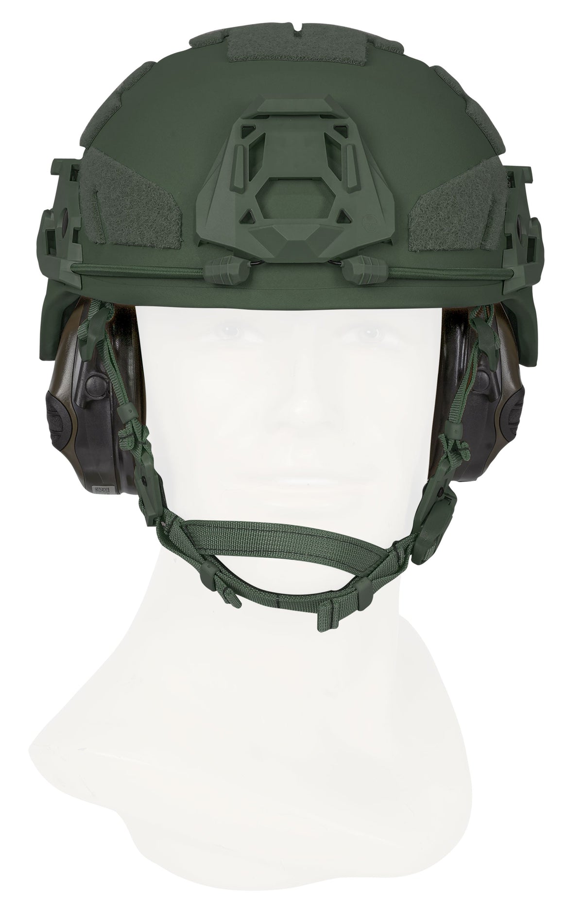Schuberth Ballistikhelm M100 Full Cut - RAL 6031 (Bronzegrün)