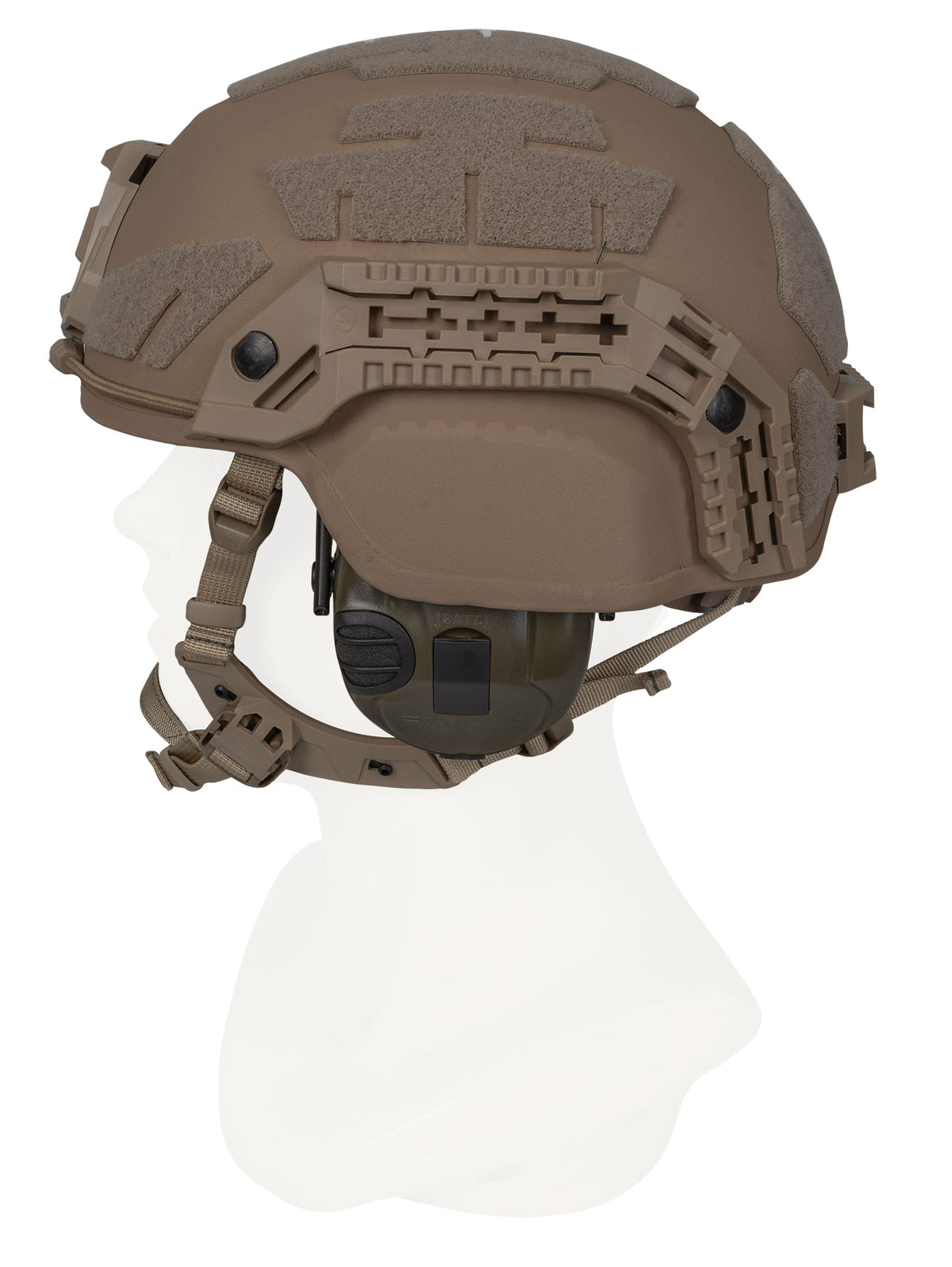 Schuberth Ballistikhelm M100 Full Cut - RAL 8031 (Sandbraun)