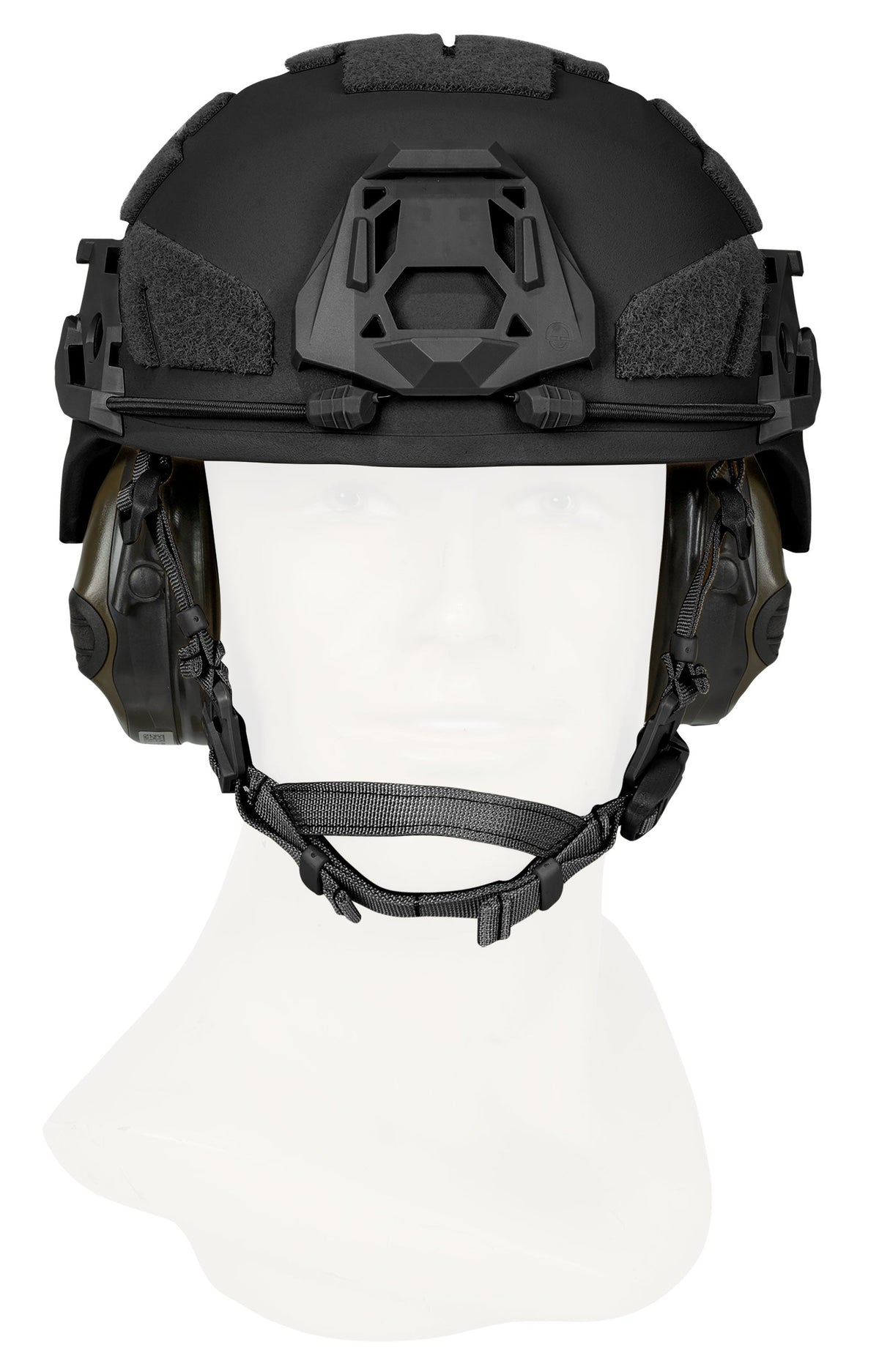 Schuberth Ballistikhelm M100 Full Cut - RAL 9021 (Teerschwarz)