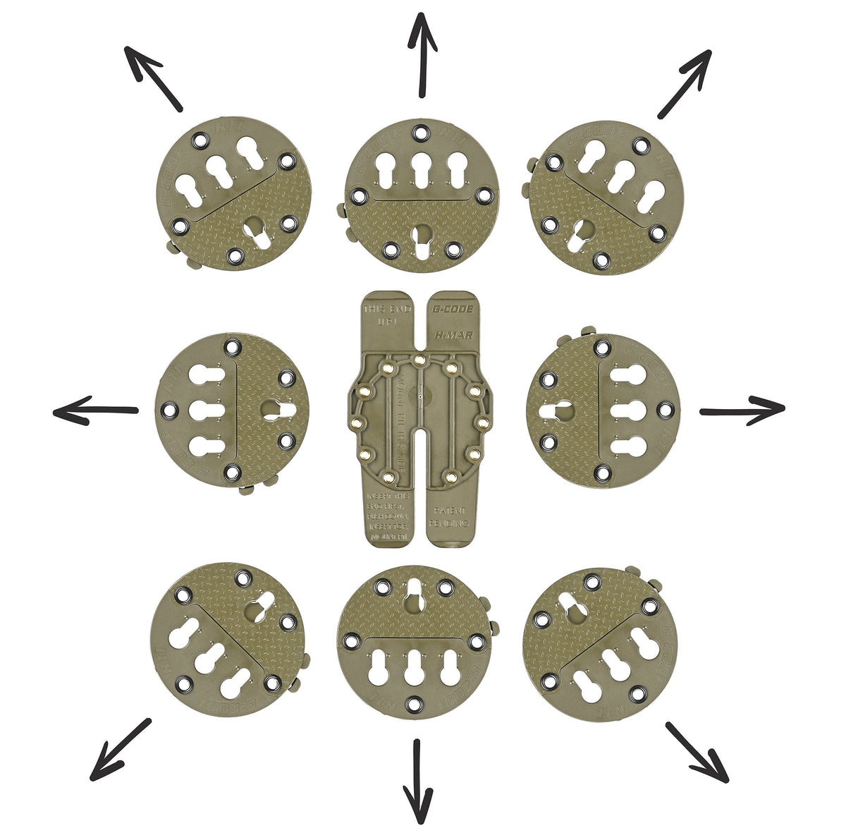 G-Code RTI H-MAR MOLLE Adaptor - GCA42