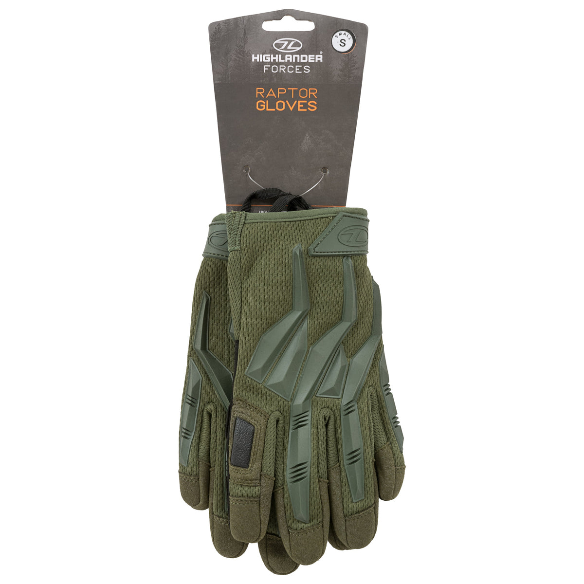 Highlander Raptor Gloves - Olive Green