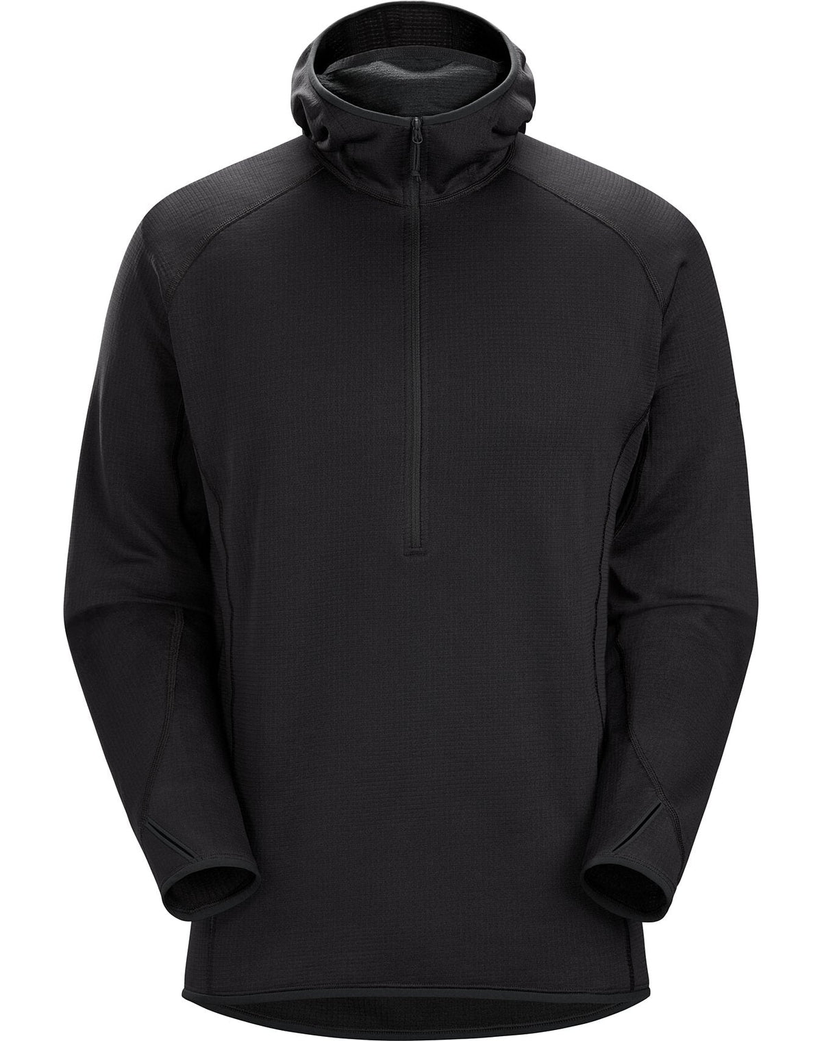Arc&#39;teryx Delta AR Half Zip Hoody - Black