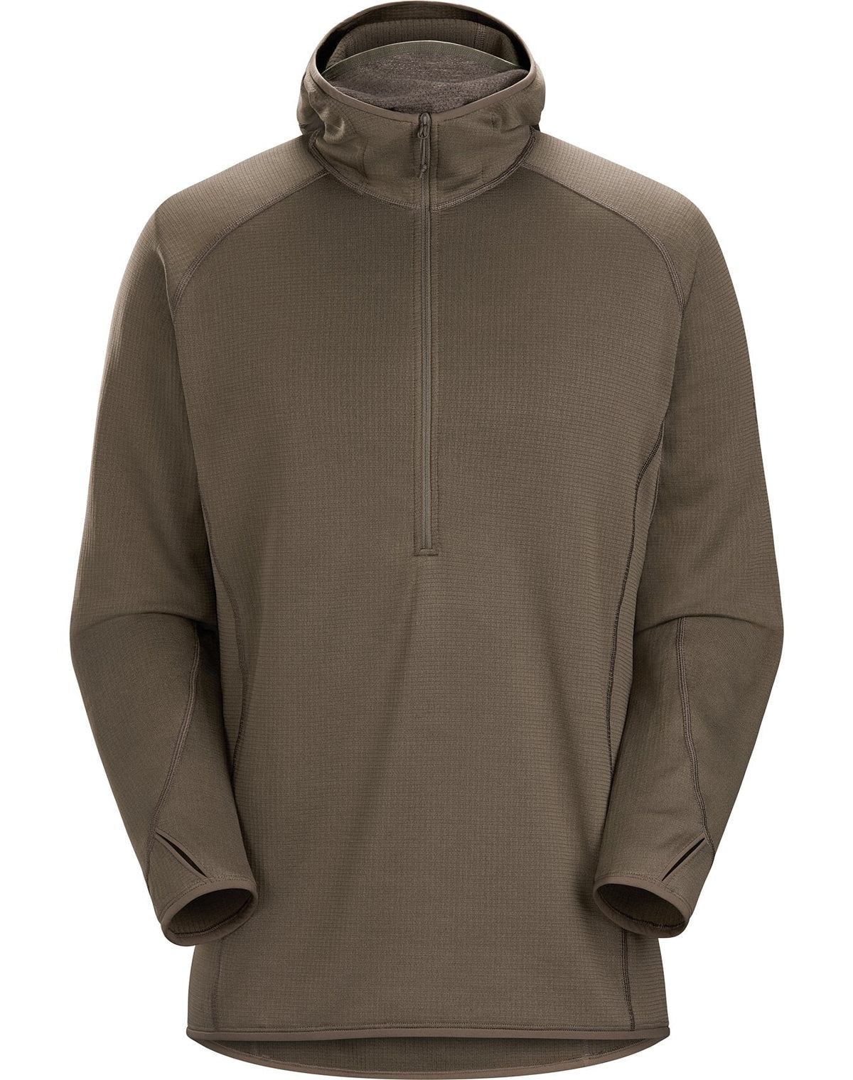 Arc&#39;teryx Delta AR Half Zip Hoody - Ranger Green