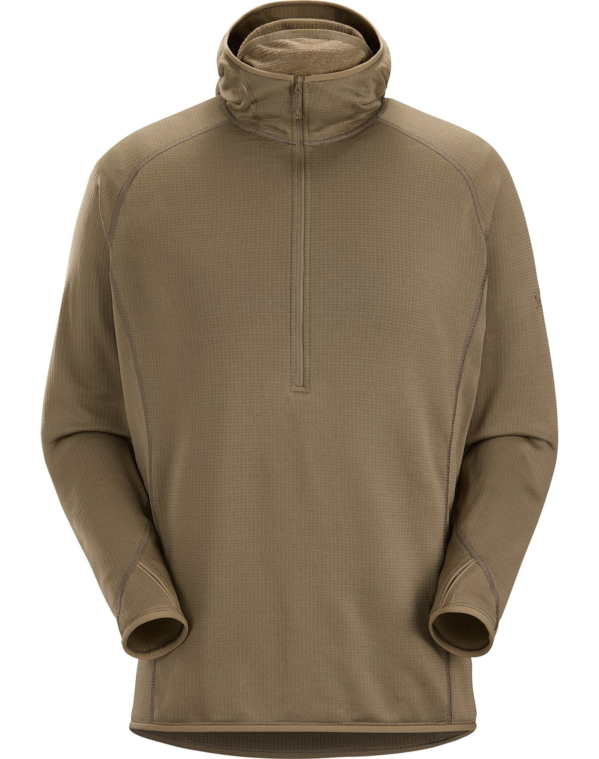 Arc&#39;teryx Delta AR Half Zip Hoody - Crocodile