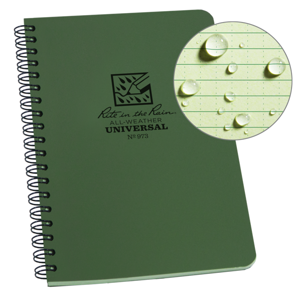Rite in the Rain Side Spiral Notebook - 973