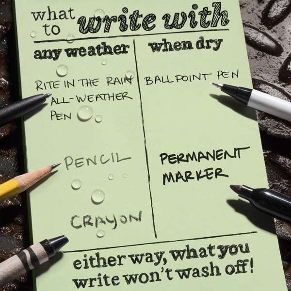 Rite in the Rain Side Spiral Notebook - 973