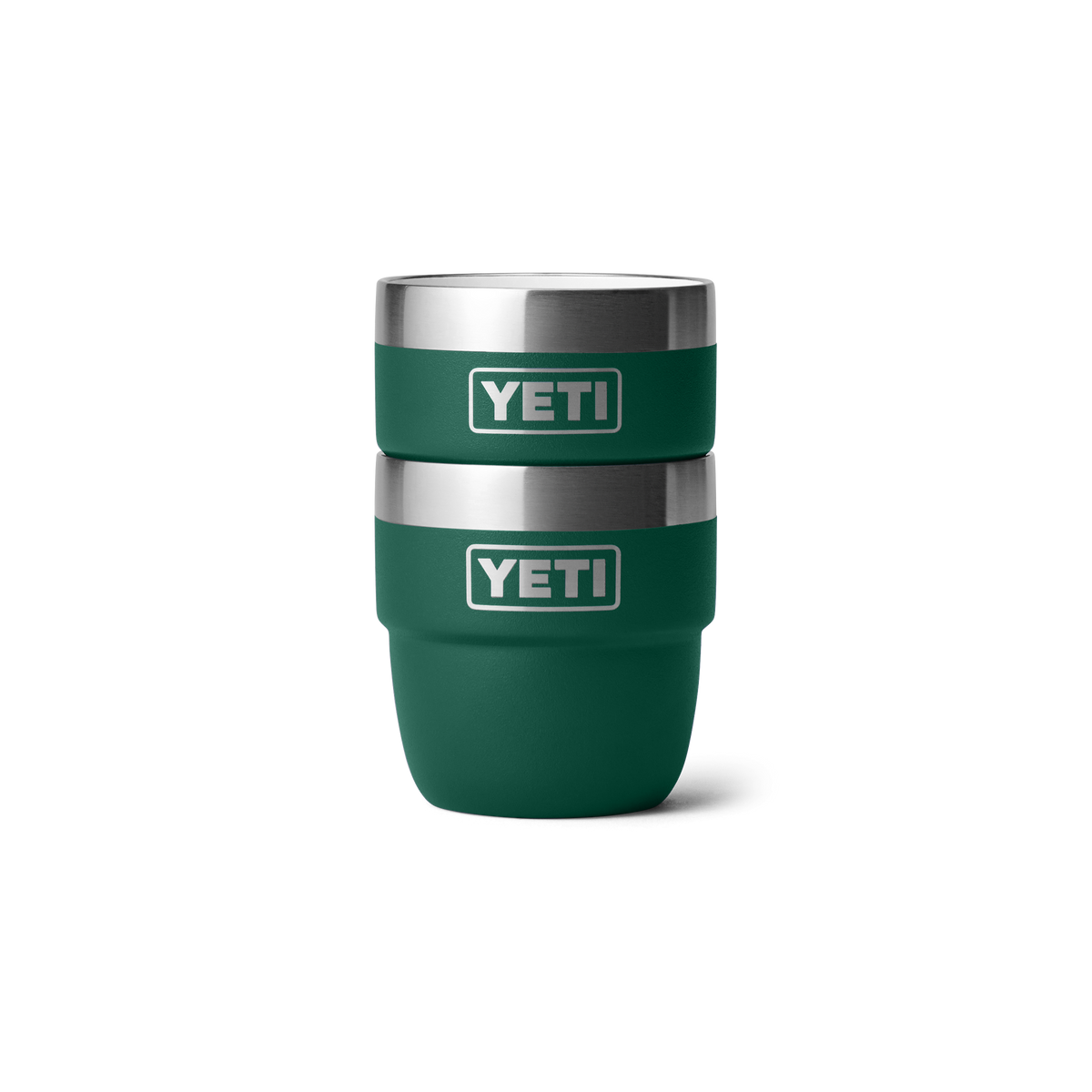 YETI® Espresso-Tasse Rambler 4 Oz (2er Pack) - Black Forest Green