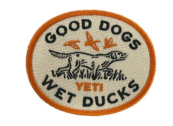 YETI® Good Dogs Patch - Orange