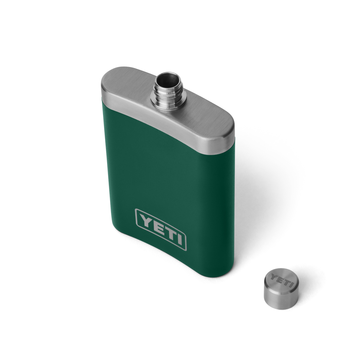 YETI® Rambler Flask - Black Forest Green