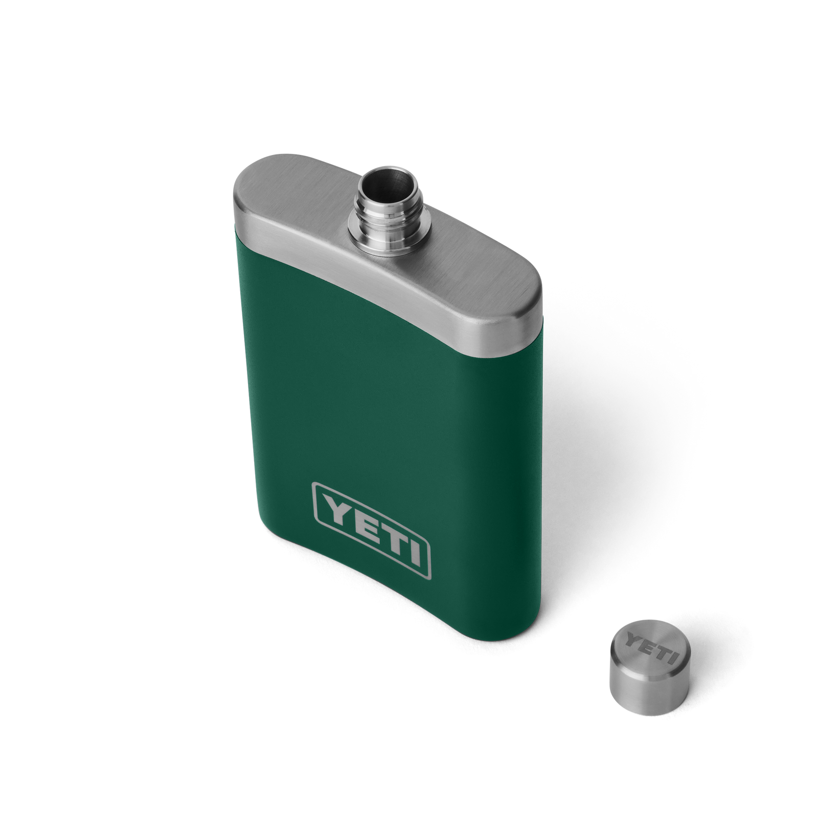 YETI® Rambler Flask - Black Forest Green