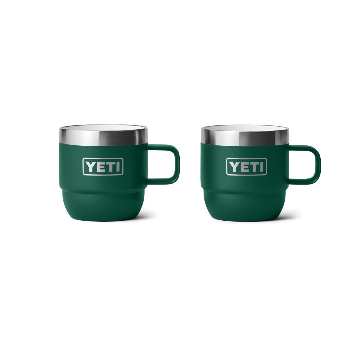 YETI® Espresso-Tasse Rambler 6 Oz (2er Pack) - Black Forest Green