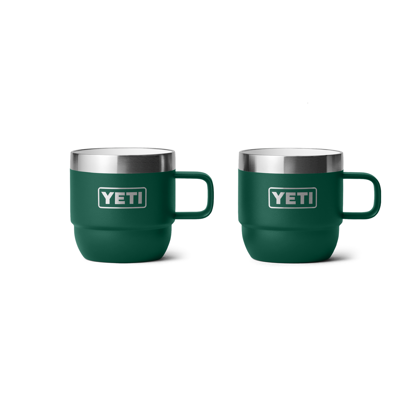 YETI® Espresso-Tasse Rambler 6 Oz (2er Pack) - Black Forest Green