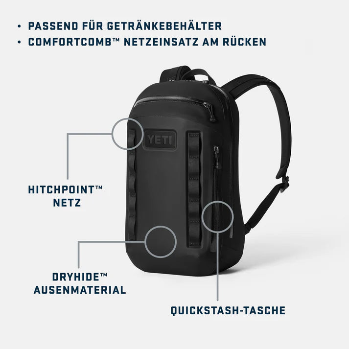 YETI® Rucksack Cayo™ 15L - Black