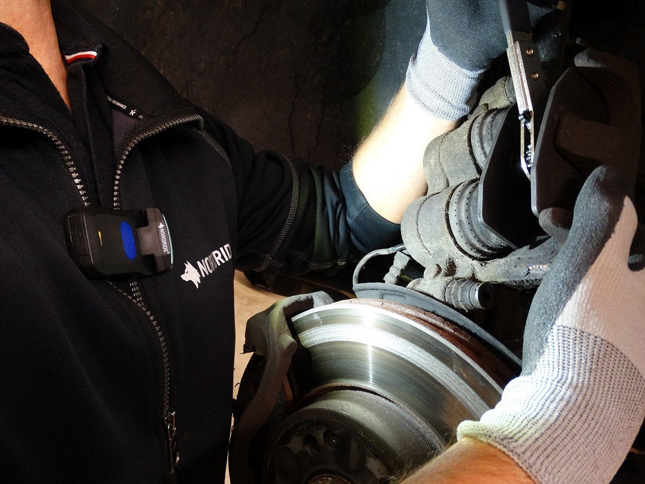 Lampe à clip Nordride Scout Red