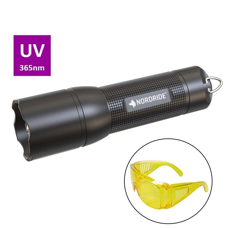 Nordride Taschenlampe Spot UV 365 A Set