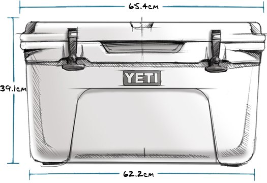 YETI® Kühlbox Tundra 45 - Wetlands Camo