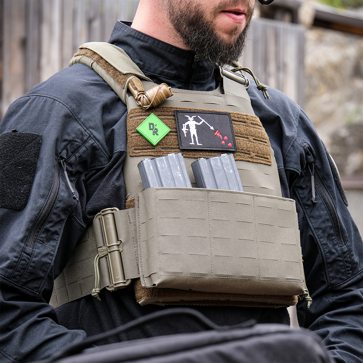 TERRA B® Hybrid Plate Carrier - Olive