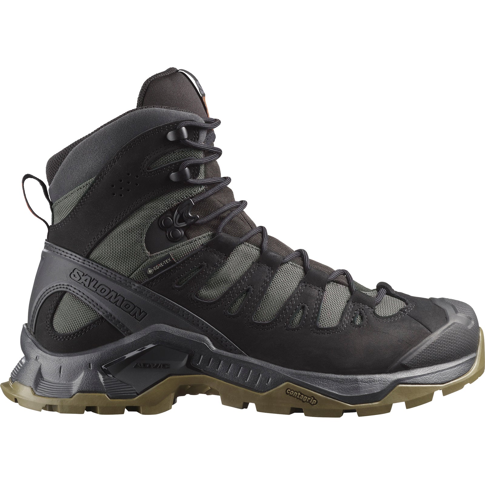 Salomon QUEST TRACKER GTX - Black/Asphalt/Coyote