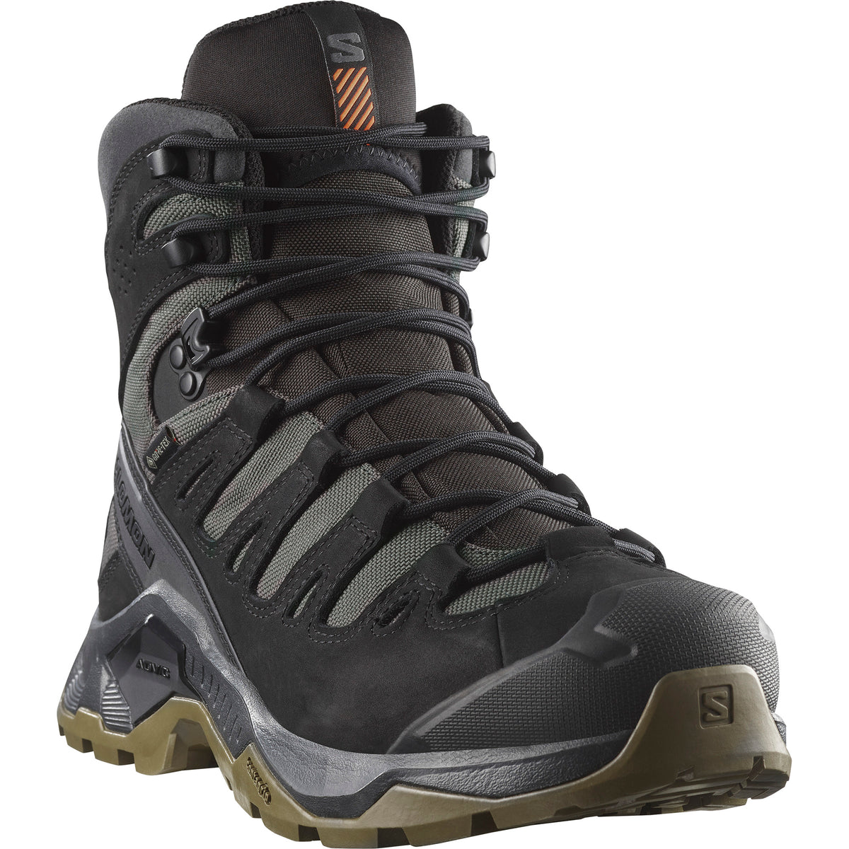 Salomon QUEST TRACKER GTX - Black/Asphalt/Coyote