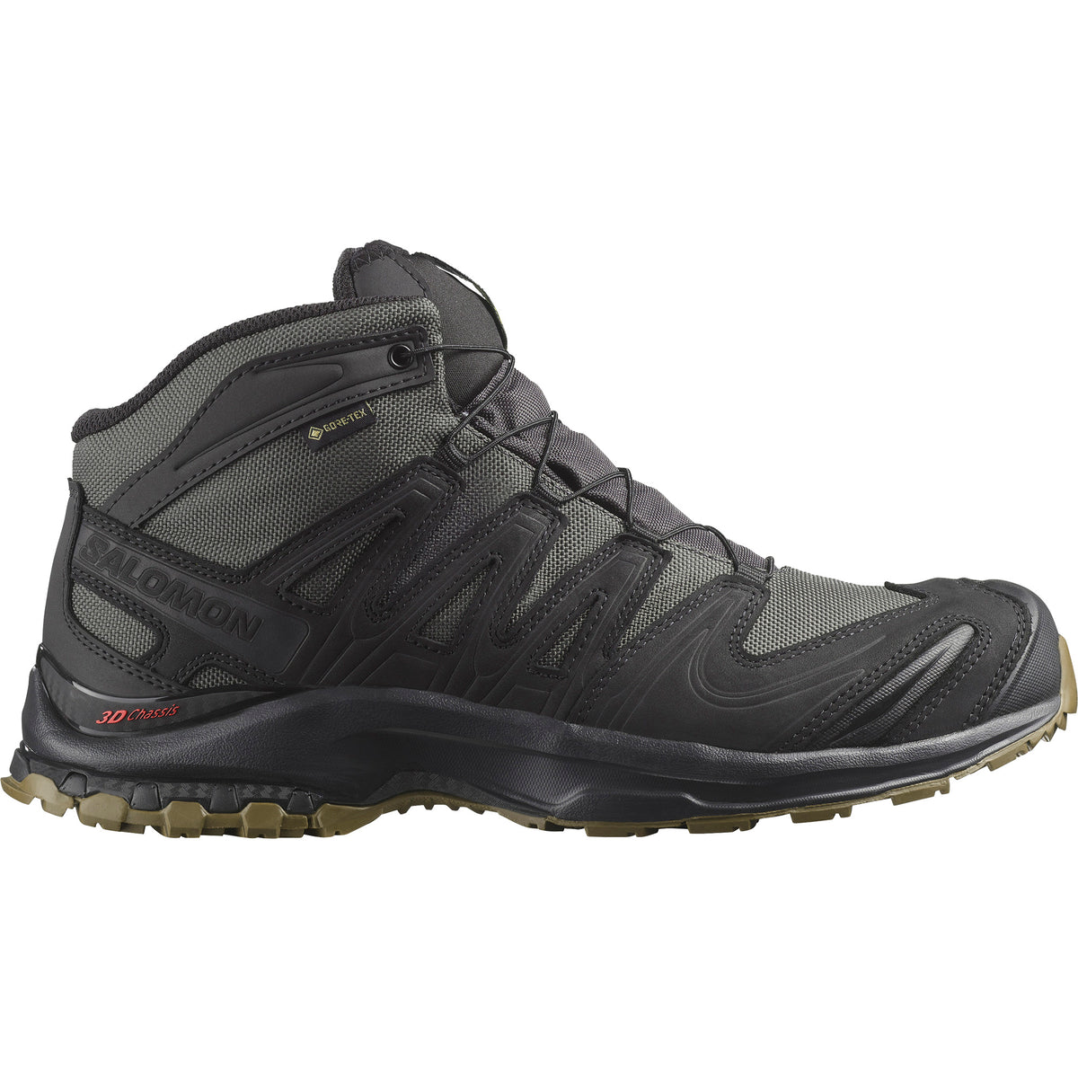 Salomon XA TRACKER GTX - Black/Asphalt/Coyote