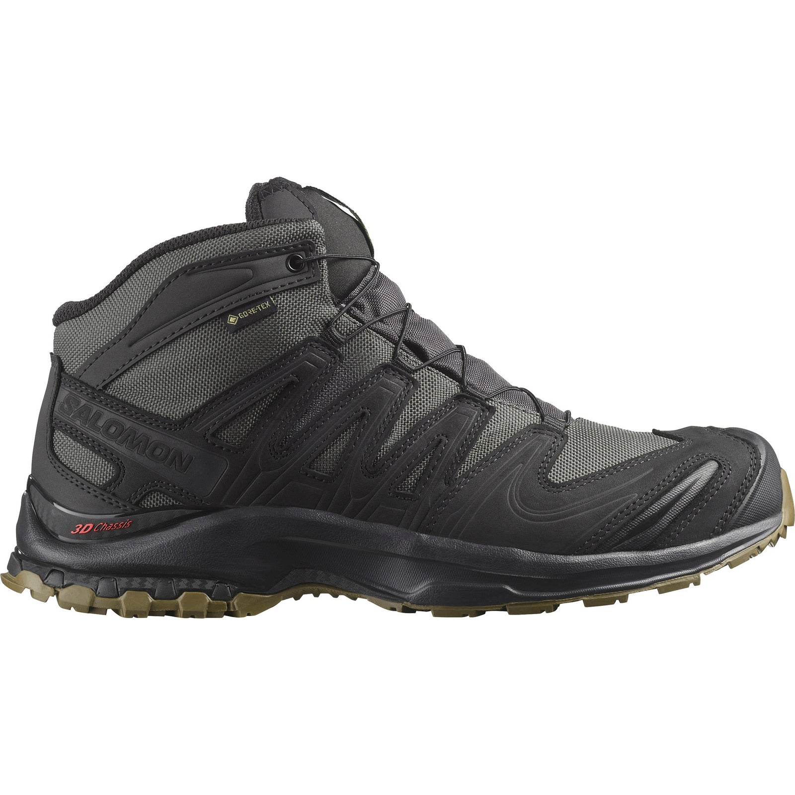 Salomon XA TRACKER GTX - Black/Asphalt/Coyote