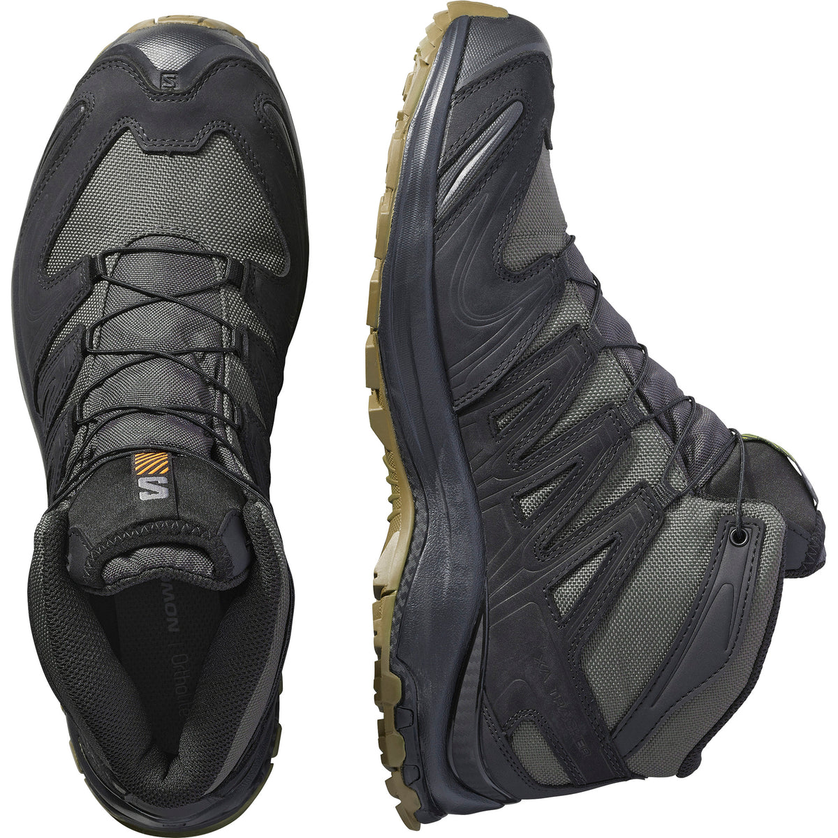 Salomon XA TRACKER GTX - Black/Asphalt/Coyote