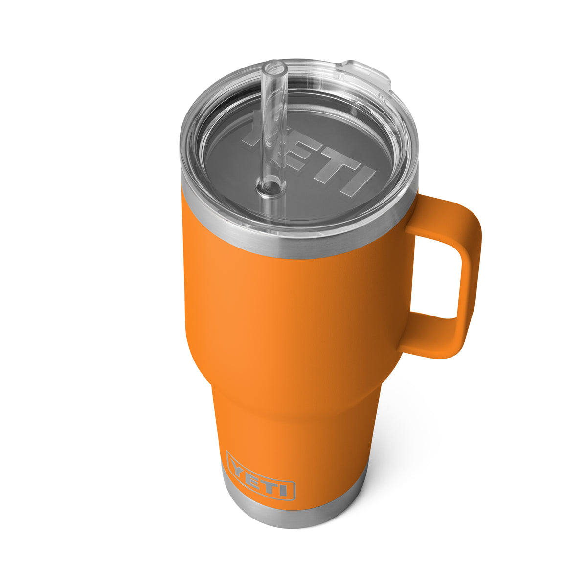 YETI® Becher Rambler 35 Oz Straw Mug - King Crab Orange