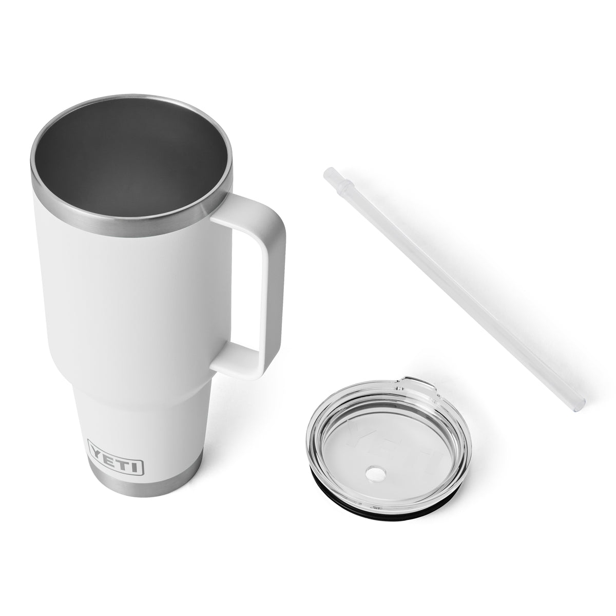 YETI® Becher Rambler 42 Oz Straw Mug - White