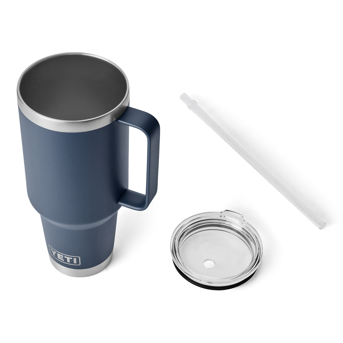 YETI® Becher Rambler 42 Oz Straw Mug - Navy