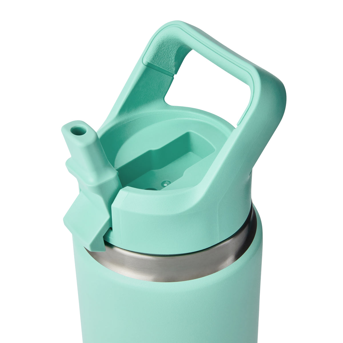 YETI® Flasche Rambler JR 12 Oz Straw Bottle - Seafoam