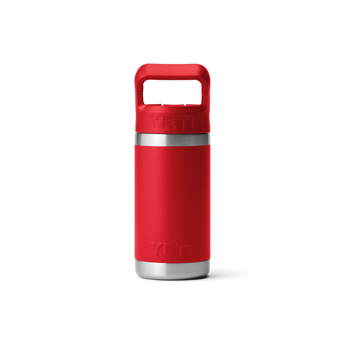 YETI® Flasche Rambler JR 12 Oz Straw Bottle - Rescue Red