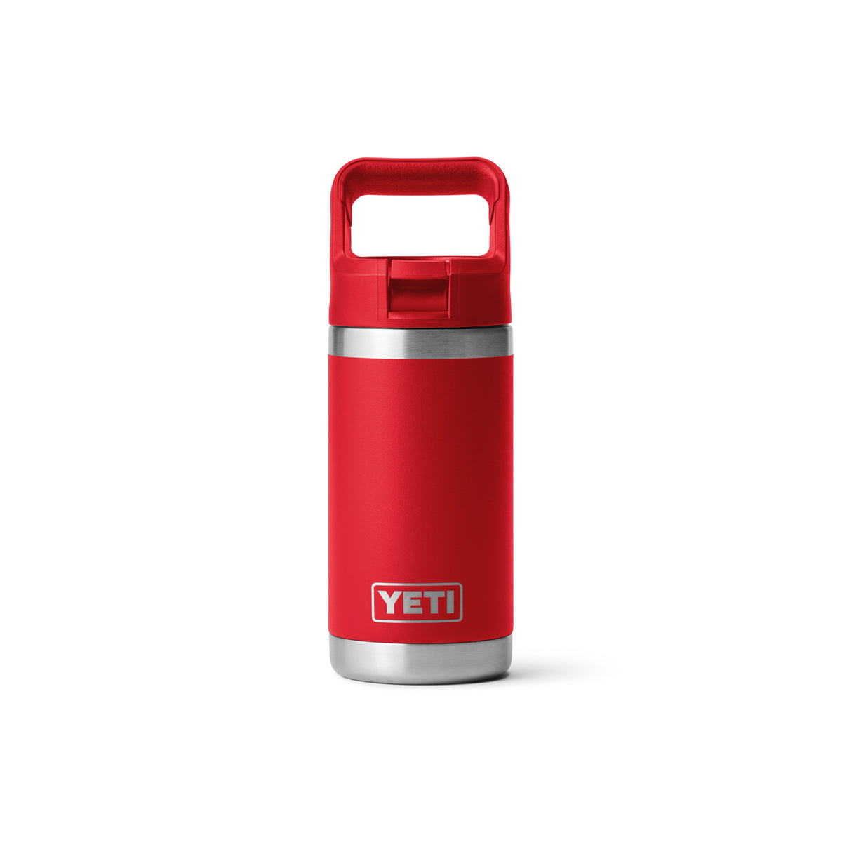 YETI® Flasche Rambler JR 12 Oz Straw Bottle - Rescue Red