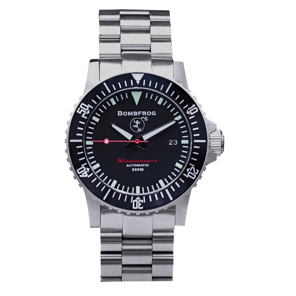 BOMBFROG Minesweeper Edelstahl Edelstahl-Armband