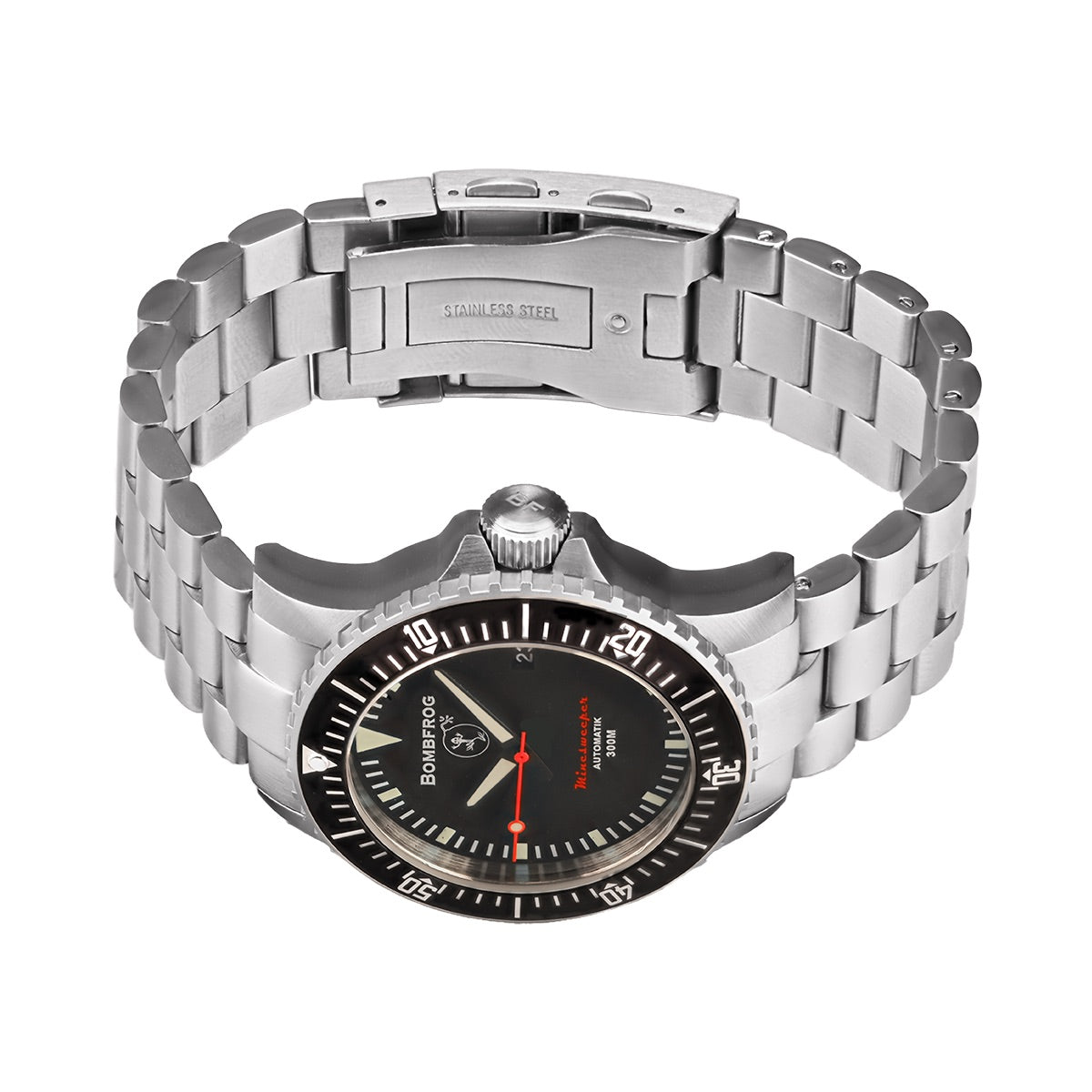 BOMBFROG Minesweeper Edelstahl Edelstahl-Armband