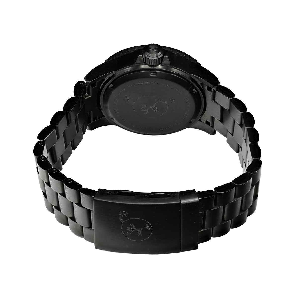 BOMBFROG Minesweeper Black Edelstahl-Armband