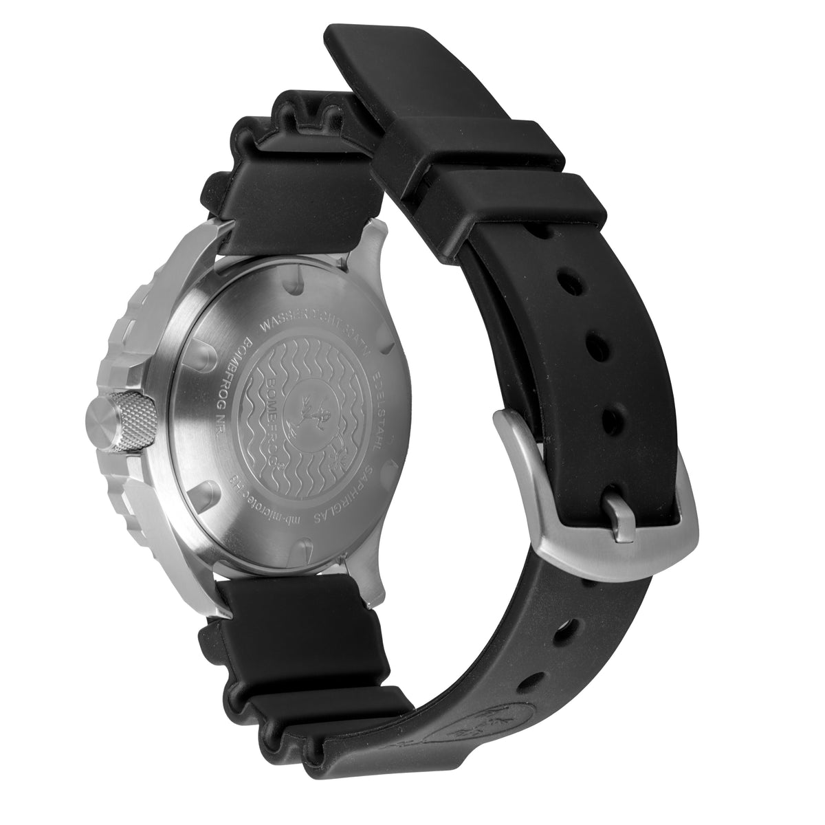 BOMBFROG BT25 Edelstahl Neopren-Armband
