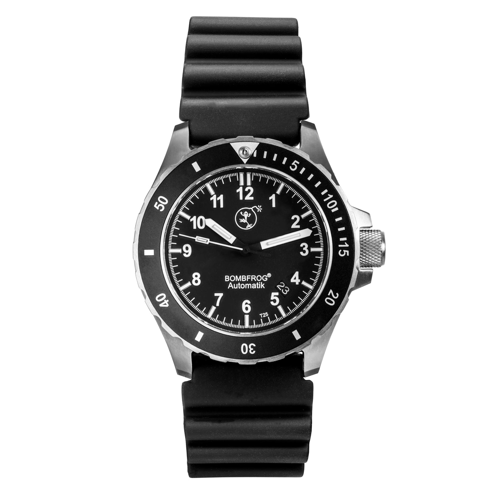 BOMBFROG BT25 Edelstahl Neopren-Armband