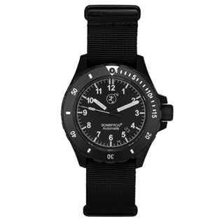 BOMBFROG BT25 Black Nato-Armband