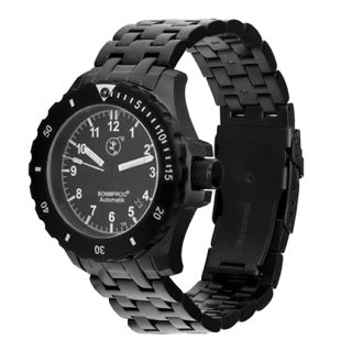 BOMBFROG BT25 Black Edelstahl-Armband