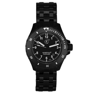 BOMBFROG BT25 Black Edelstahl-Armband