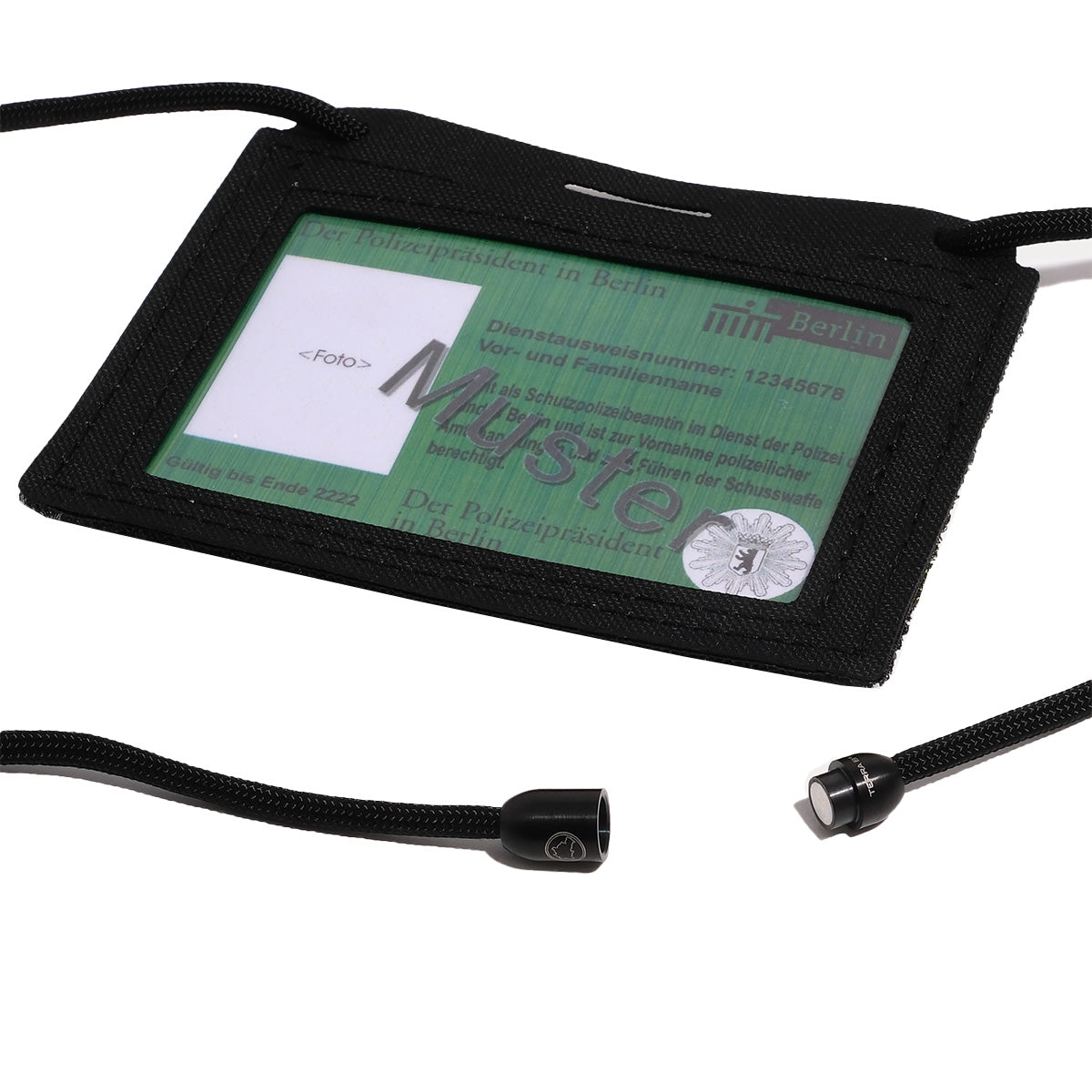 TERRA B® Porte-badge horizontal