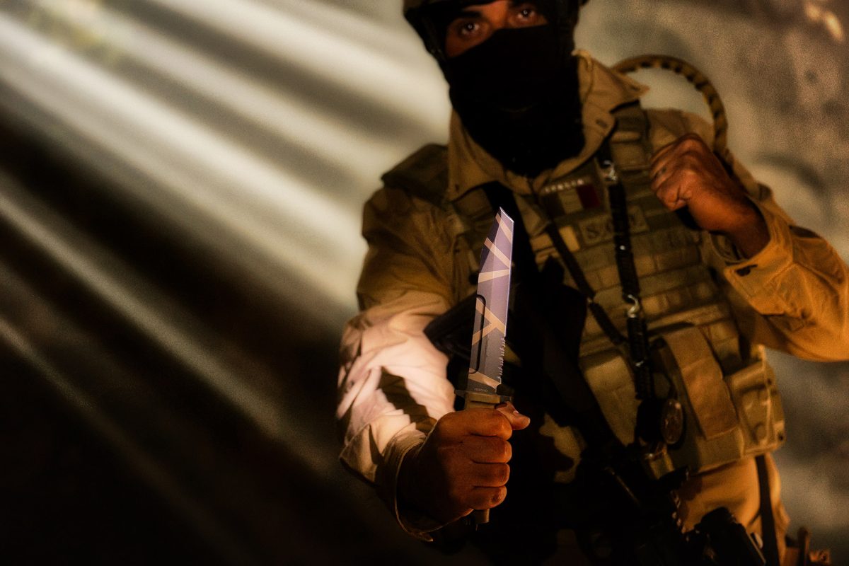 Couteau Extrema Ratio Fulcrum Desert Warfare