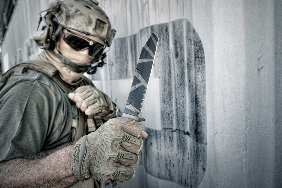 Couteau Extrema Ratio Fulcrum Desert Warfare