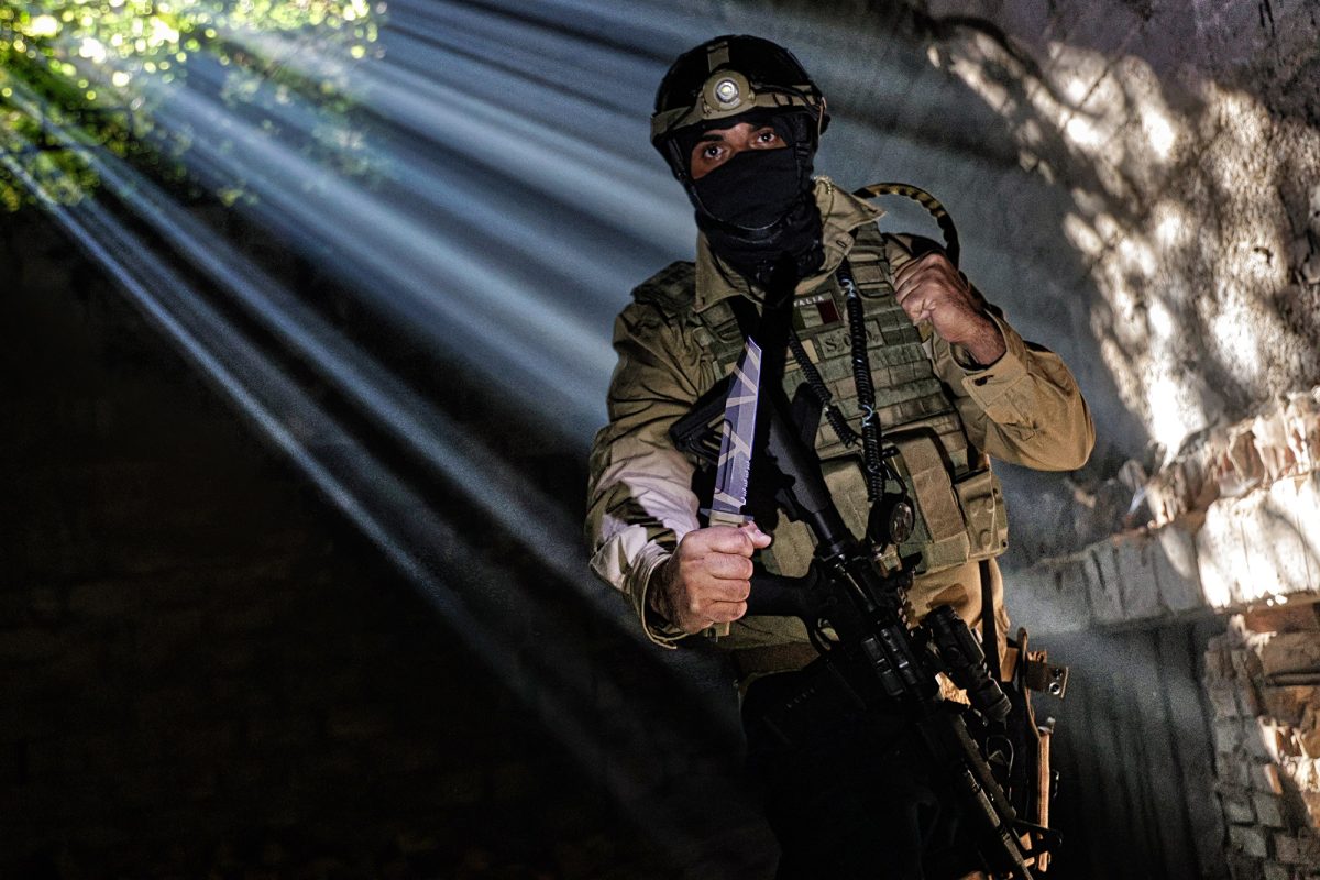 Couteau Extrema Ratio Fulcrum Desert Warfare