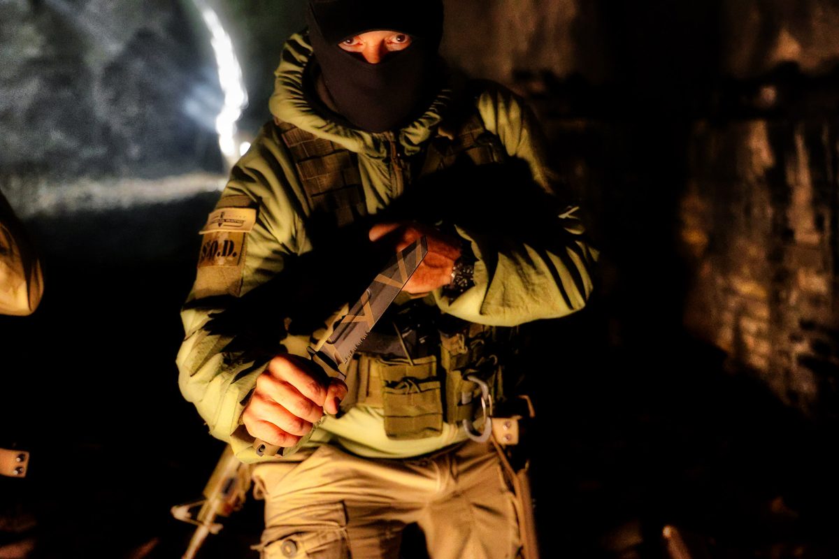 Couteau Extrema Ratio Fulcrum Desert Warfare