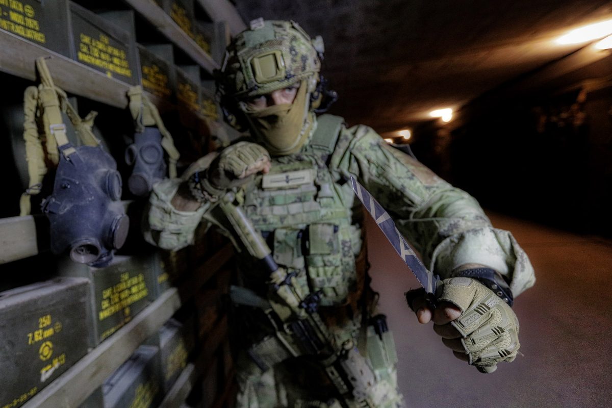 Couteau Extrema Ratio Fulcrum Desert Warfare