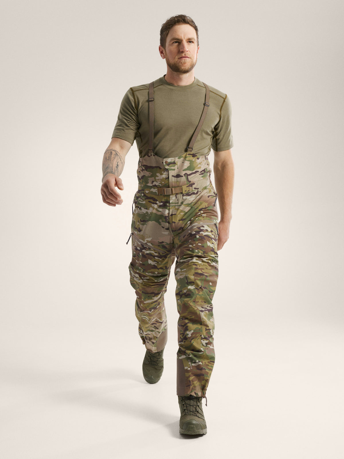 Arc'teryx Alpha Bib Pant LEAF Men's - Multicam
