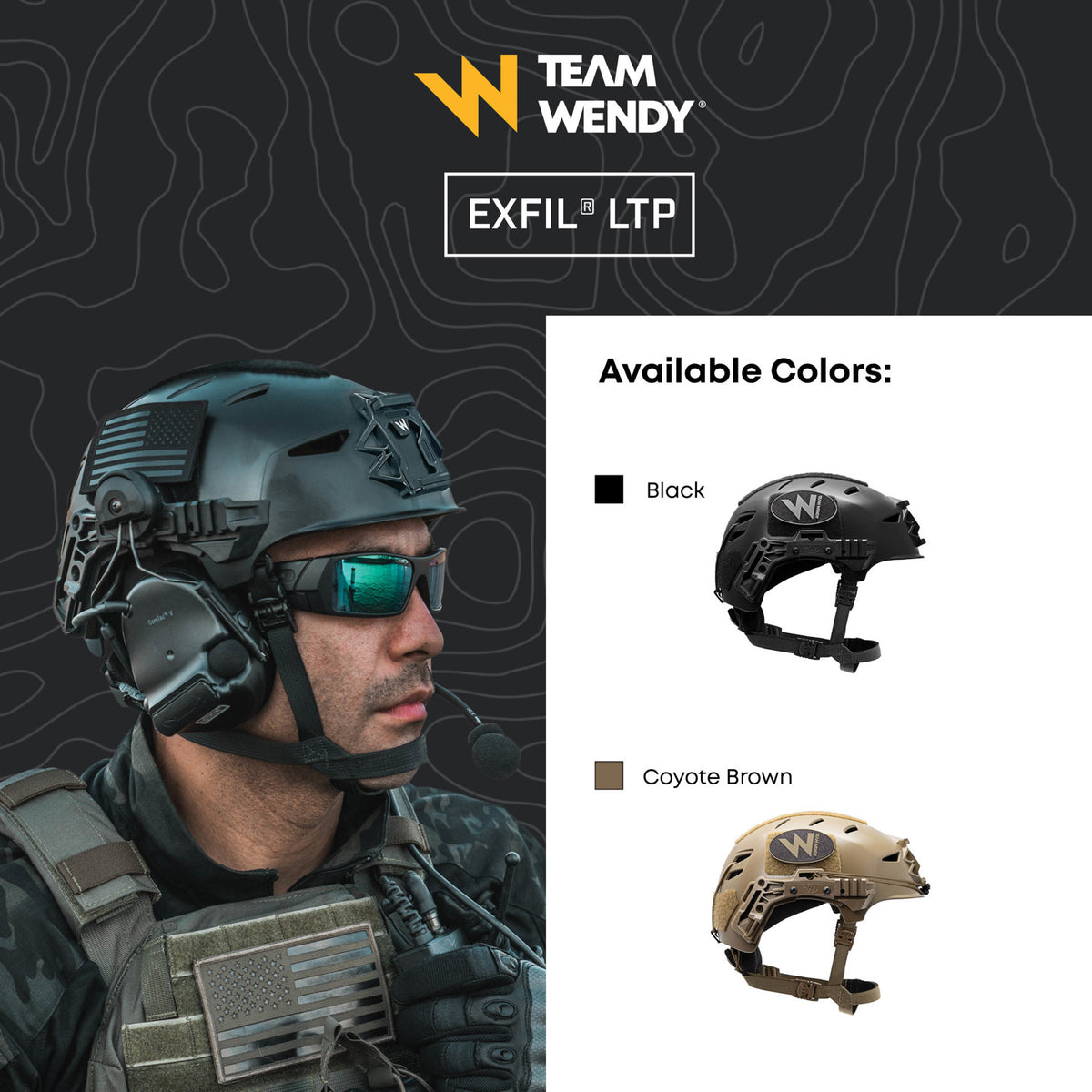 Team Wendy Helm Modell EXFIL LTP - Black