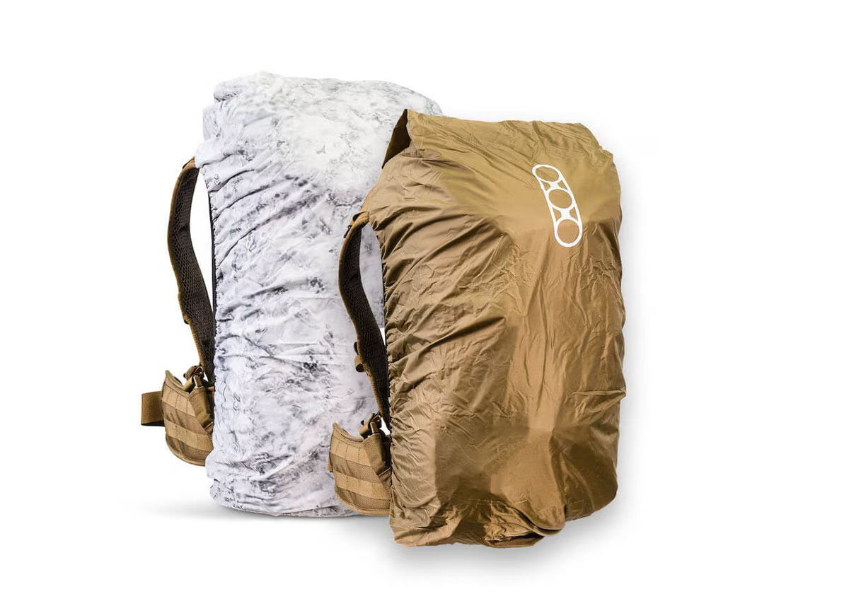 Eberlestock Rucksack-Regenhülle Small wendbar - Coyote / D. Winter, Reversible